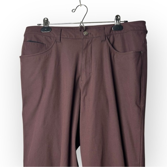 Lululemon ABC Pant Classic *32" in Black Plum 34 - Picture 5 of 8